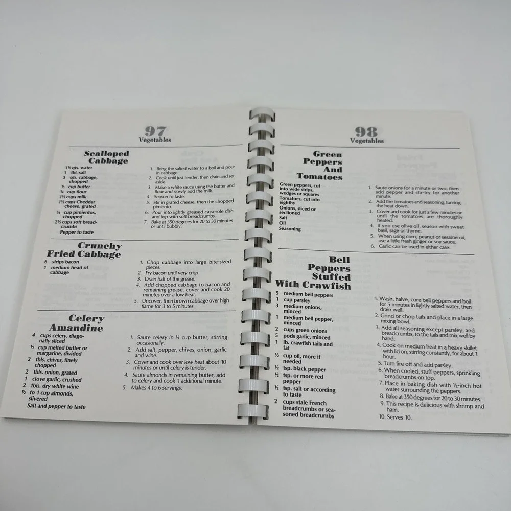 Louisiana Largesse Cookbook Signed Pat Baldridge 1983 Baton Rouge Cajun Creole